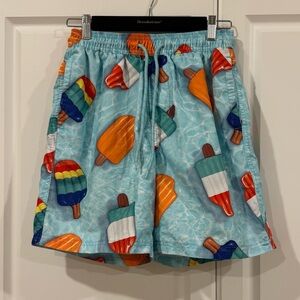 No Boundaries Teal Swim Shorts